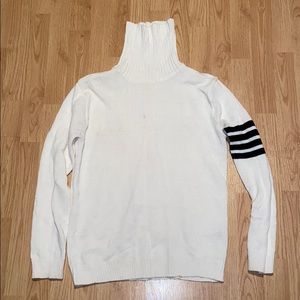 White Turtleneck Sweater